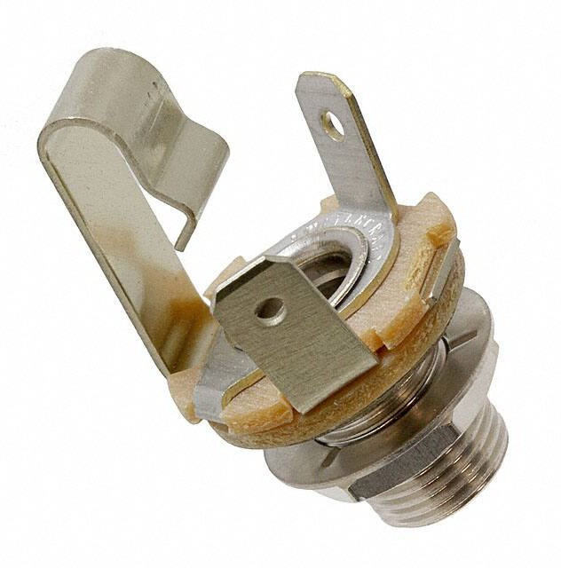 FAL11, Phone Connectors 2C 1/4".375"BUSH .205"FASTON TERM FAL11, Phone Connectors 2C 1/4".375"BUSH .205"FASTON TERM