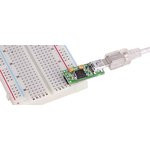 MIKROE-658, USB Reg Board, Встраиваемый стабилизатор напряжения, Uвх=5В(USB), Uвых=5В/3.3В