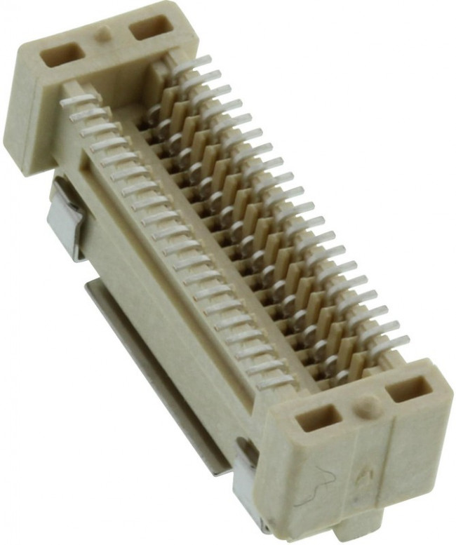 5-5179180-1, Conn Fine Pitch Connector RCP 40 POS 0.8mm Solder ST Top Entry SMD T/R