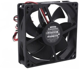 ASFP92391, Вентилятор: DC; осевой; 12ВDC; 92x92x25мм; 67,8куб.м/ч; 25дБА; Дл: 0,3м