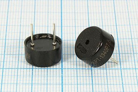 Пьезоизлучатель звука без генератора (1~30)В, 4кГц; зп 12,7x 7\1~30\\ 4,0\2P7,5\KPT- 1340BP7,5\KEPO