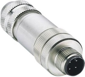 PPCFGG1B08CLAD, Circular Connector, 8 Contacts, Push-Pull, Plug, X Series