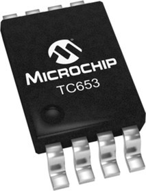 TC653CGVUA, TC653CGVUA, BLDC Motor Driver IC, 5 V 8-Pin, MSOP