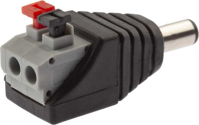 Разъем ЭРА R-DC03 штекер DC питания 2. 1х5. 5 с быстрозажимной колодкой Б0048310