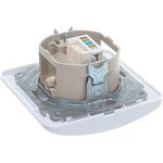 Розетка компьютерная 1-м СП Валери бел. UNIVersal В0035