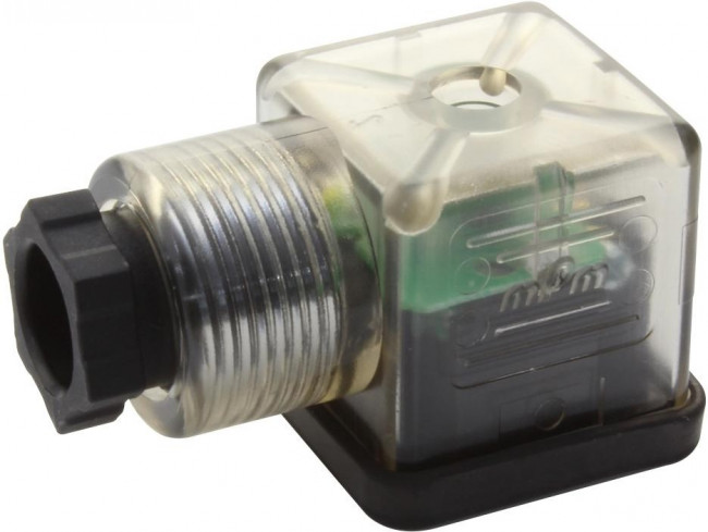 121064-0570, DIN VALVE CONN, RCPT, 2POS, PG9, CABLE