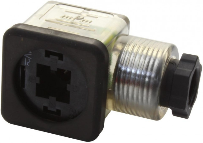 121064-0570, DIN VALVE CONN, RCPT, 2POS, PG9, CABLE