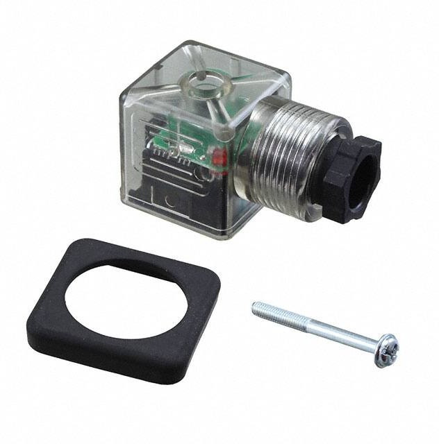 121064-0570, DIN VALVE CONN, RCPT, 2POS, PG9, CABLE