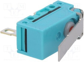ABJ141261J, Микропереключатель SNAP ACTION, с рычагом, SPDT, 1A/125ВAC, IP67