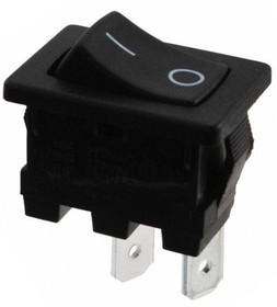 H8600VBBBEN577, Rocker Switches SPST Mini Rocker Sw w/legend