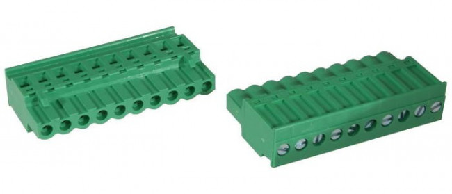 2EDGKA-5.08- 10P-14-00A(H), Разъемный клеммный блок 10 контактов шаг 5.08мм