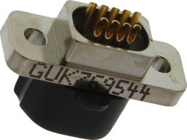 MWDM2L-9SS, MWDM 9 Way Panel Mount D-sub Connector Socket
