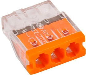 Клемма строительно-монтажная СМК 772-203 (уп.4шт) IEK UKZ30-203-004