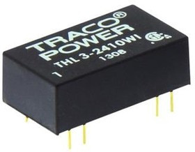 THL 3-2422WI, Isolated DC/DC Converters Product Type: DC/DC; Package Style: DIP-16; Output Power (W) THL 3-2422WI, Isolated DC/DC Converters Product Type: DC/DC; Package Style: DIP-16; Output Power (W)