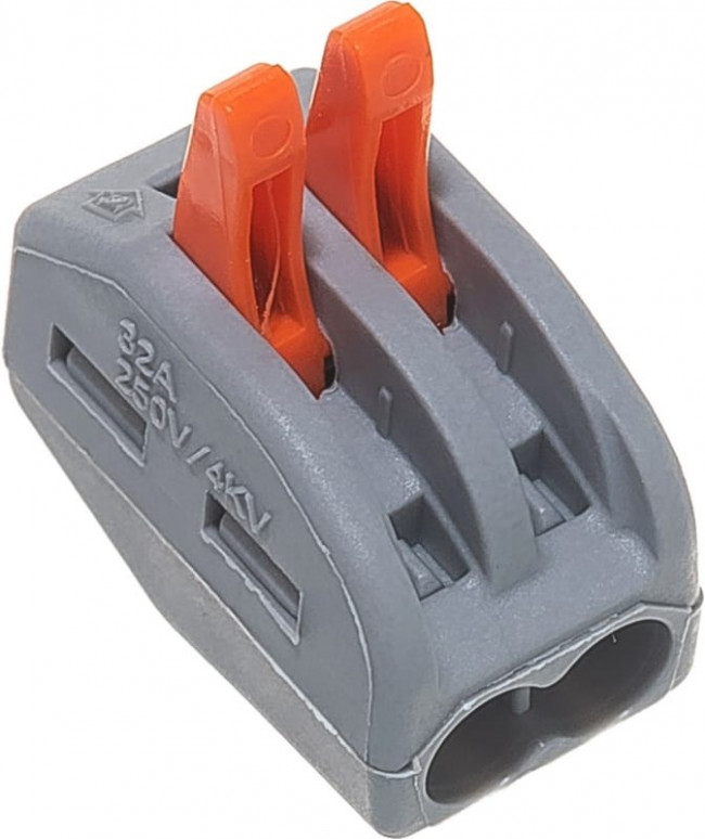 Cтроительно-монтажные клеммы 2-проводные LD222-412, 5 шт. в упак., 32420