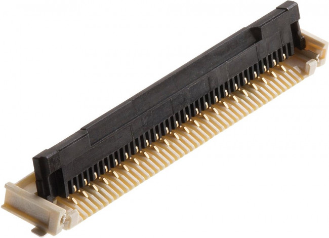 200529-0050, FFC &amp; FPC Connectors 1.0 FPC ZIF SNG BTM CONT 5Ckt RA FS19