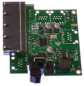 SW-104, Промышленный модуль switch Ethernet, неуправляемый, 5-30ВDC