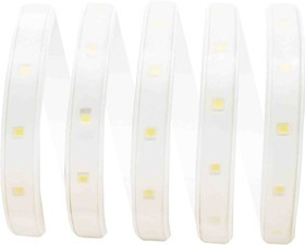 10-62 Светодиодная лента 220В, 6Вт/м, smd2835, 60д/м, IP65, 600Лм/м, 11х8мм, 50м, 6500К, оболочка ПВ