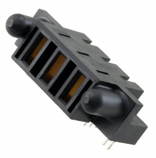 6450173-1, Board to Board &amp; Mezzanine Connectors R/A RCPT 3ACP+0P