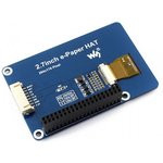 2.7inch e-Paper HAT, E-Ink дисплей 264×176px форм-фактора HAT для Raspberry Pi 2.7inch e-Paper HAT, E-Ink дисплей 264×176px форм-фактора HAT для Raspberry Pi