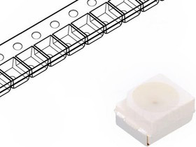 LTST-T680KRWT, LED; SMD; 3528; red; 90?280mcd; 3.5x2.8x1.9mm; 120°; 2?2.4V; 20mA LTST-T680KRWT, LED; SMD; 3528; red; 90?280mcd; 3.5x2.8x1.9mm; 120°; 2?2.4V; 20mA