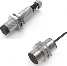 TRF18-05PC индуктивный датчик, Sn=5 мм, корпус М18 латунь, заподлицо, PNP NC, 10...30VDC, 1 кГц, IP67, кабель 2 м