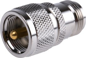 J01043A0831, Straight RF Adapter UHF Plug to N Socket