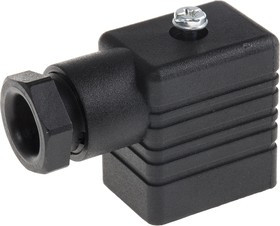 932987100 GMN 209 NJ black, GMN 2P+E DIN 43650 B, Female Solenoid Valve Connector, 250 V ac/dc Voltage 932987100 GMN 209 NJ black, GMN 2P+E DIN 43650 B, Female Solenoid Valve Connector, 250 V ac/dc Voltage