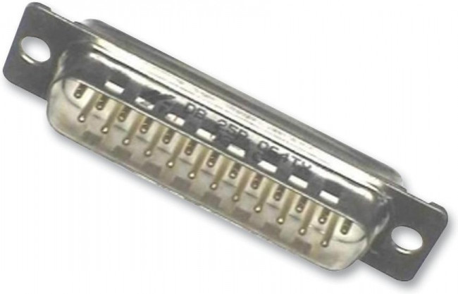 DC37P064TXLF, D-Sub Standard Connectors Solder bucket conn. 37 way Pin