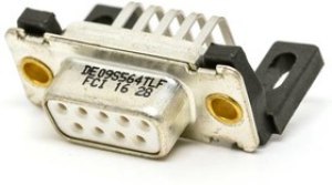 DE09S564TLF, Разъем D-Sub; PIN: 25; гнездо; "мама"; на PCB; прямой; THT; 5А; -55?125°C