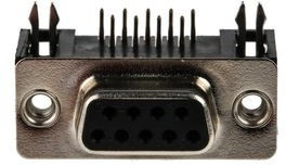 2395855, D-Sub Connector, Steel, Socket, DE-9, 5A, 350V, Pack of 10 pieces