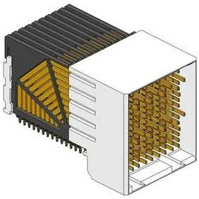 10025613-101LF, High Speed / Modular Connectors HDR 4WALL 150P 5PAIR