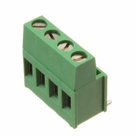 282862-4, Fixed Terminal Blocks TERMI-BLOK PCB MOUNT 180 4P.5