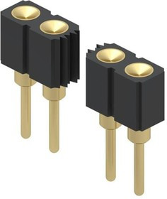 830-10-020-10-004000, Headers &amp; Wire Housings 2MM, 20P, 1R,CONCAVE TARGET PINS,SLDRTAI