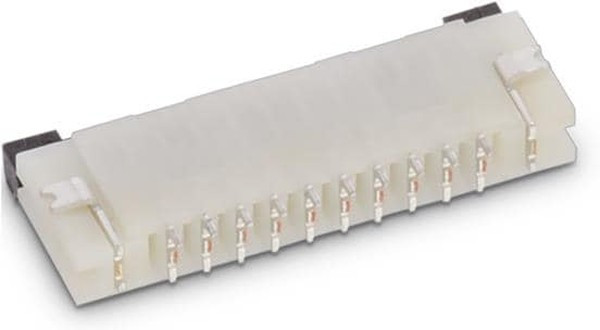686104148922, WR-FPC 1mm Pitch 4 Way Horizontal Female FPC Connector, ZIF Bottom Contact 686104148922, WR-FPC 1mm Pitch 4 Way Horizontal Female FPC Connector, ZIF Bottom Contact