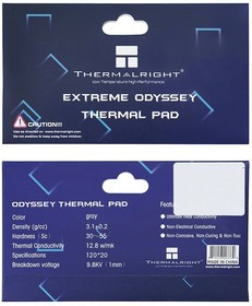 Термопрокладка Thermalright Extreme Odyssey Thermal Pad 120x20х1мм
