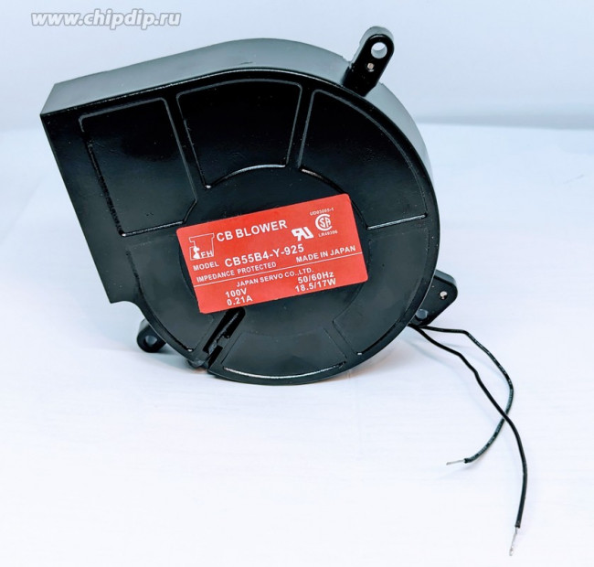Вентилятор Servo CB55B4-Y-925 (105088011B) 125x41мм 100V 17W 0.21A