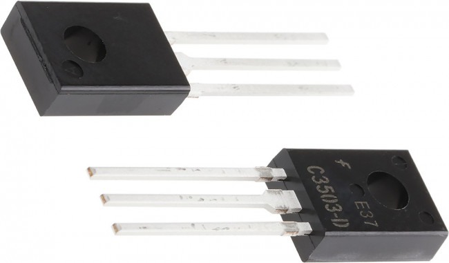 KSC3503DSTU, Биполярный транзистор, NPN, 300 В, 100 мА, 7 Вт, TO-225AA, Through Hole