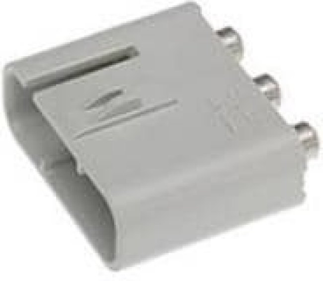 201842-1031, Heavy Duty Power Connectors MultiCat Vert Header 3 Circ GRY Key B 201842-1031, Heavy Duty Power Connectors MultiCat Vert Header 3 Circ GRY Key B