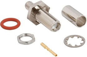 901-10746-EE, RF Connectors / Coaxial Connectors SMA ST CBL-JCK BHD CRM IP67