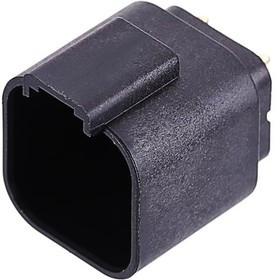 AT04-6P-BM02, Automotive Connectors AT RCPT 6P (Au) PCB BRD MNT POTING BK