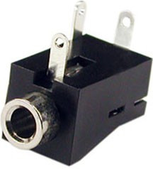 PY-601N-NB, аудио гнездо на плату3.5мм (Моно)