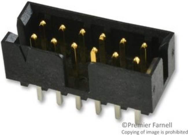 0878311241, Headers &amp; Wire Housings 2.00MM HDR 02X06P VT TH 15AU