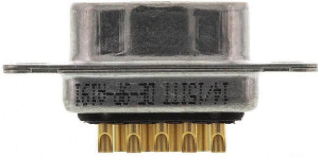 121073-2290 D, ORIGINAL D 9 Way Panel Mount D-sub Connector Plug