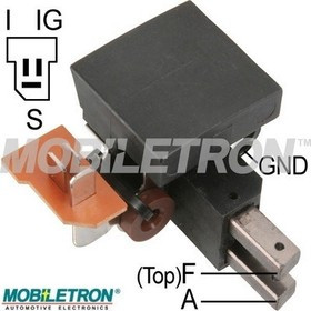 VRH200951, Реле-регулятор генератора MITSUBISHI 14.5V A866T01871\IM227\132716 [OE 23215W1710]\NISSAN: DIESEL