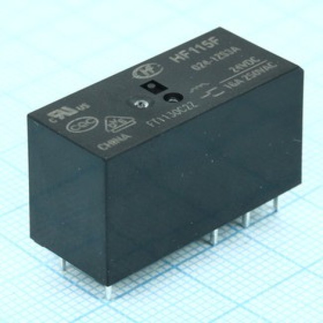 HF115F/024-1ZS3A, Реле HF115F/024-1ZS3A