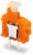 235-101 оранжевая, Клемма модульная 1pin 3,81мм