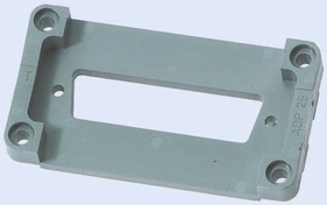09300009965, Harting D-Sub Adapter, Han B Series , For Use With Heavy Duty Power Connectors 09300009965, Harting D-Sub Adapter, Han B Series , For Use With Heavy Duty Power Connectors