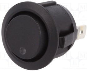R13-112DL-02-BNYG, ROCKER; SP3T; Pos: 3; ON-OFF-ON; 20A/14VDC; black; LED,point; 14V R13-112DL-02-BNYG, ROCKER; SP3T; Pos: 3; ON-OFF-ON; 20A/14VDC; black; LED,point; 14V