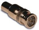 112981, Conn BNC 0Hz to 4GHz 75Ohm Crimp ST Cable Mount PL Gold Bag
